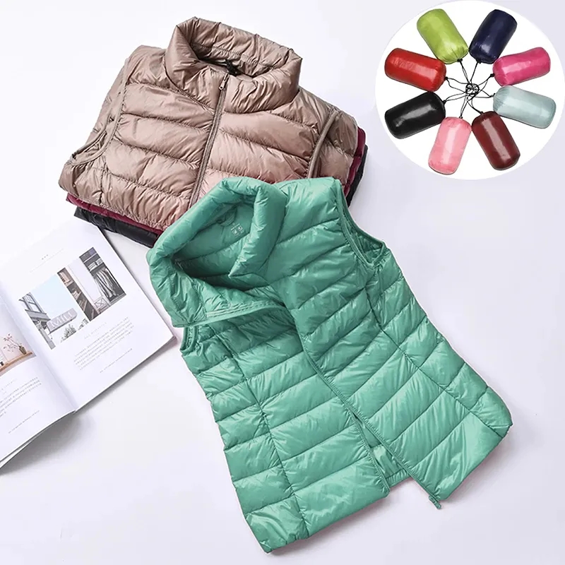 Down Vest Ultralight - 2024 New Autumn Winter Women Ultra
