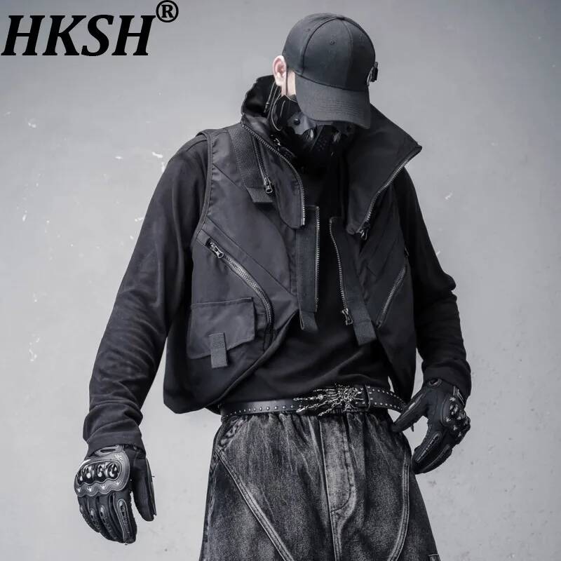 Down Vest Ultralight - HKSH Spring Summer New Men Dark