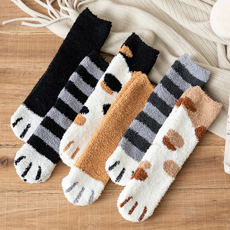 Winter Warm Fluffy Socks Thick - огляд і ціна Winter Clothing Youtube