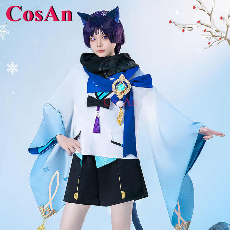 CosAn Game Genshin Impact Wand - огляд і ціна Winter Clothing Game