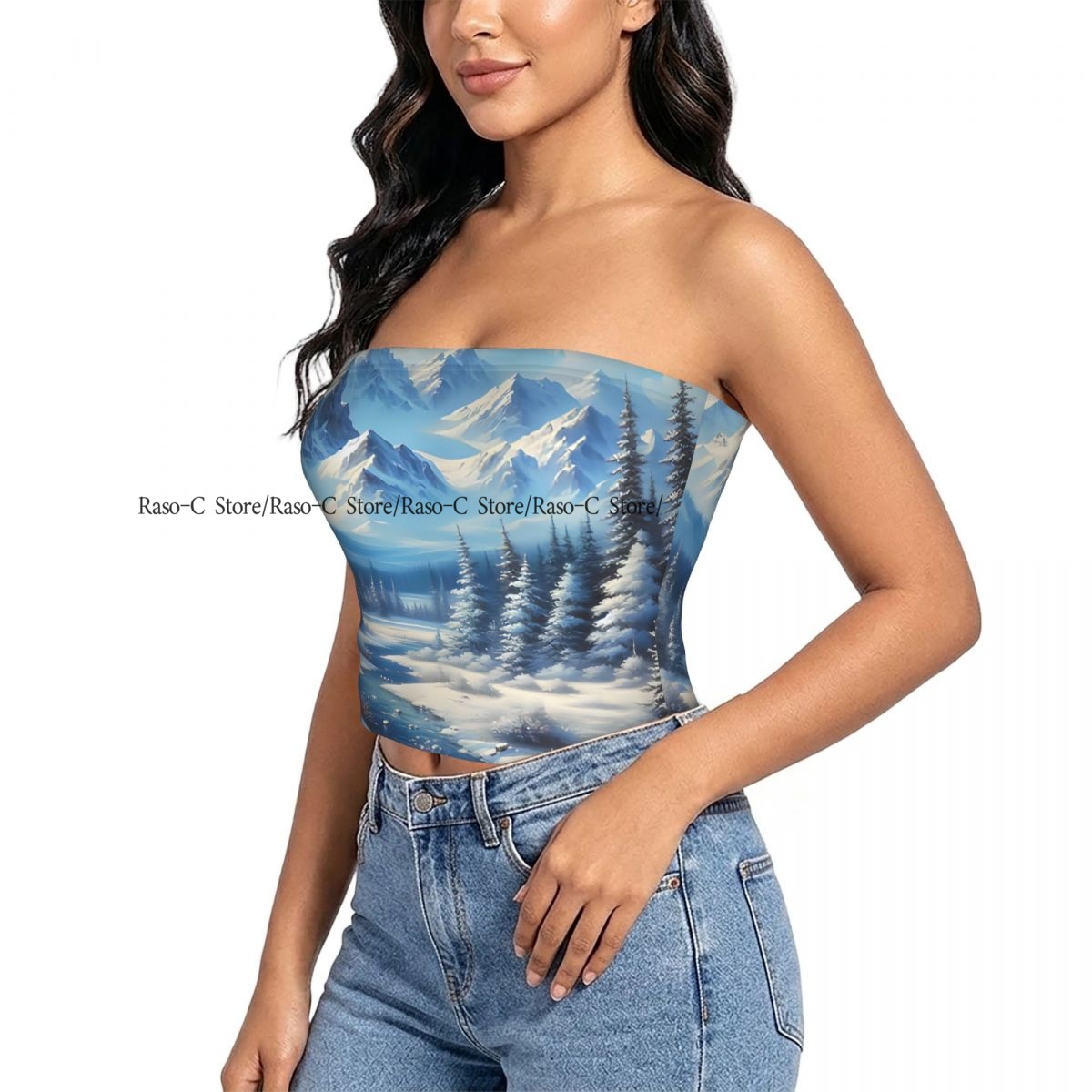 Women Block Crop Slim Tube Top - огляд і ціна Winter Clothing Youtube