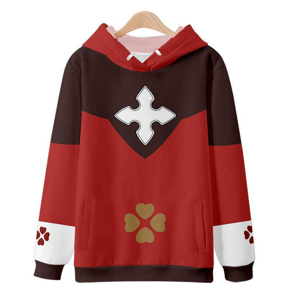 Klee Cosplay 3D Print Hoodie H - огляд і ціна Winter Clothing Game