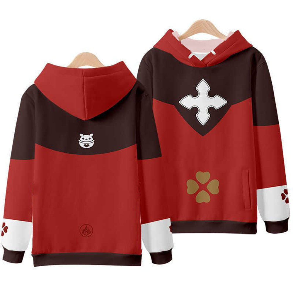 Klee Cosplay 3D Print Hoodie H - огляд і ціна Winter Clothing Game
