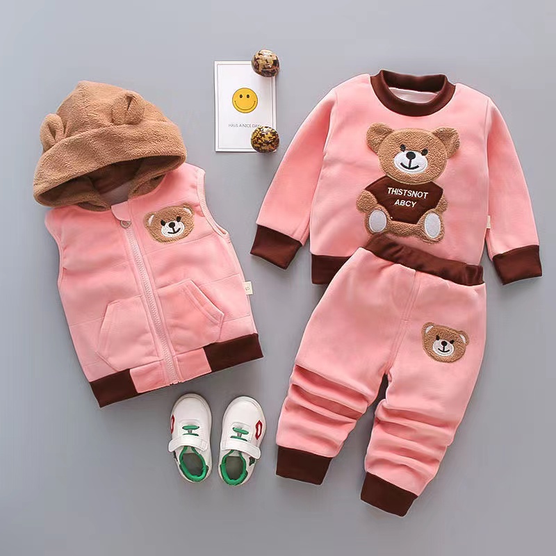 3Pcs Newborn Clothes Baby Girl - огляд і ціна Winter Clothing Newborn