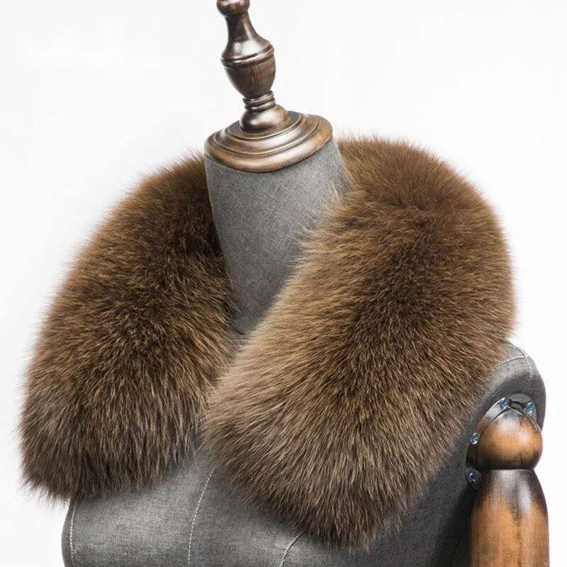 Winter Natural Fox Fur Scarf S - огляд і ціна Winter Clothing Matching