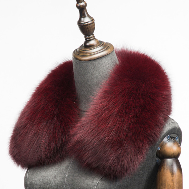 Winter Natural Fox Fur Scarf S - огляд і ціна Winter Clothing Matching