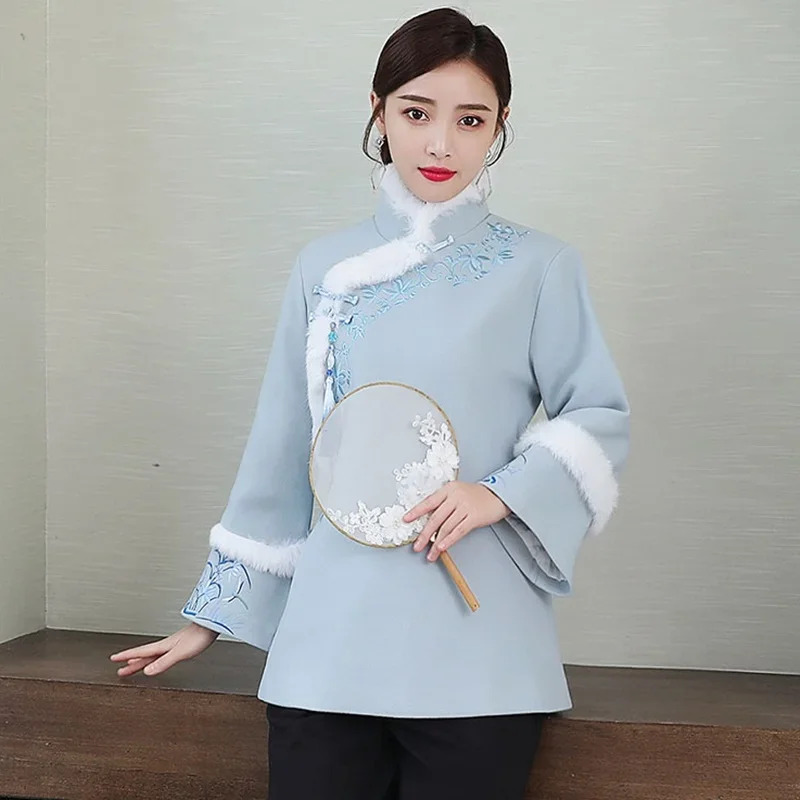 2026 Cheongsam Tops New Year C - огляд і ціна Winter Clothing Youtube