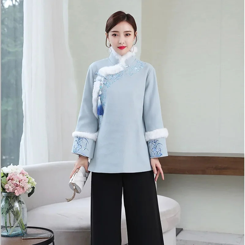 2026 Cheongsam Tops New Year C - огляд і ціна Winter Clothing Youtube
