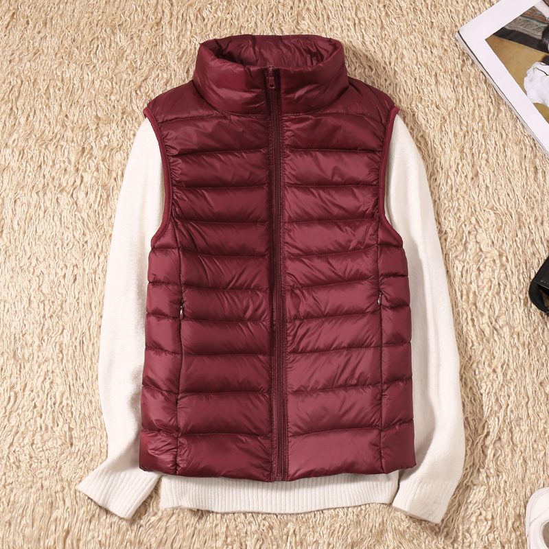 New Women Sleeveless Women's U - огляд і ціна Down Vest Ultralight