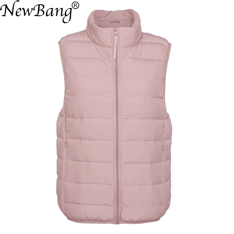 NewBang Matt Fabric Women Slee - огляд і ціна Down Vest Ultralight