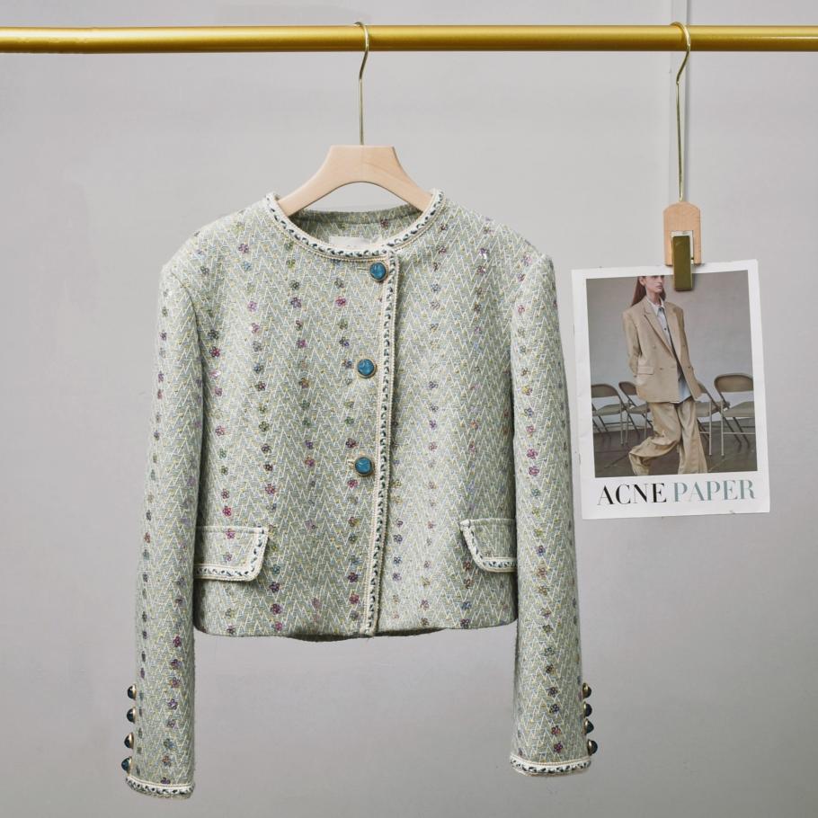 Women Elegant Tweed Luxury Sui - огляд і ціна Winter Clothing Matching