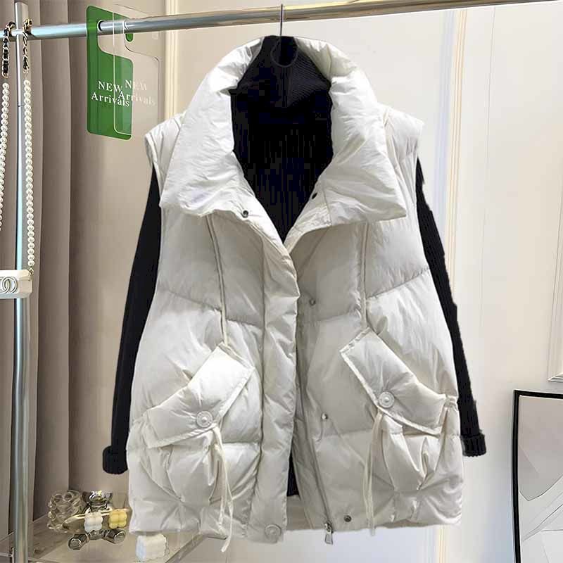 Korean Fashion Silk Floss Vest - огляд і ціна Down Vest Ultralight