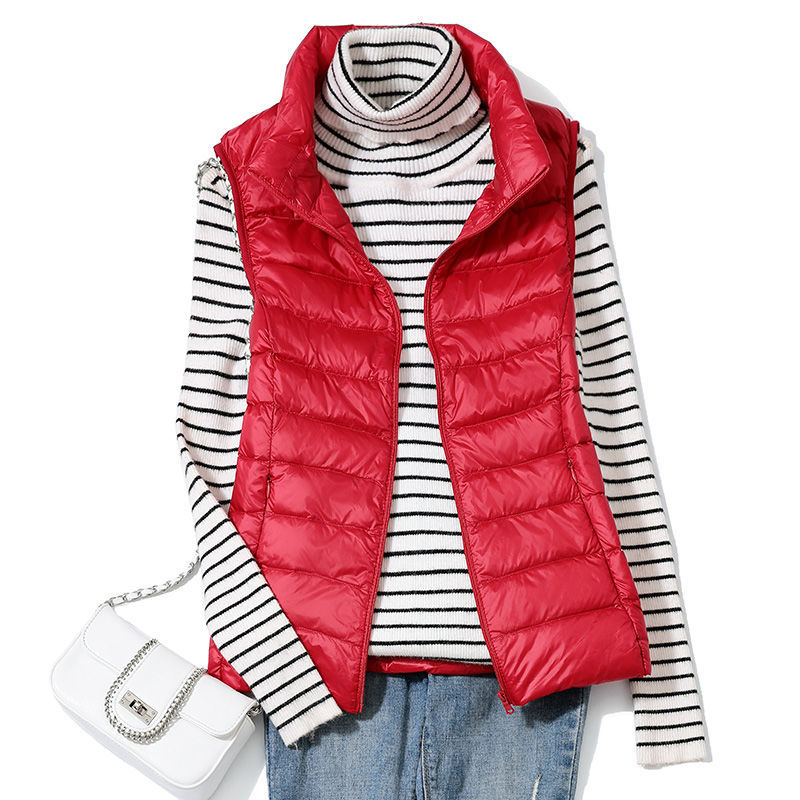 0-10℃ Women Winter Vest Autumn - огляд і ціна Down Vest Ultralight