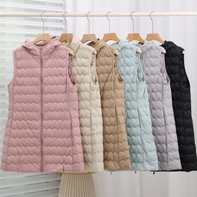 Autumn Winter Sleeveless Hoode - огляд і ціна Down Vest Ultralight