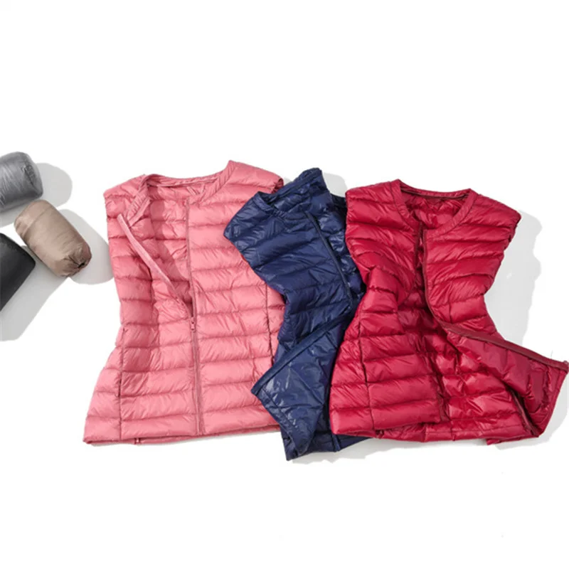 Oversized 5XL 6XL 7XL Female O - огляд і ціна Down Vest Ultralight