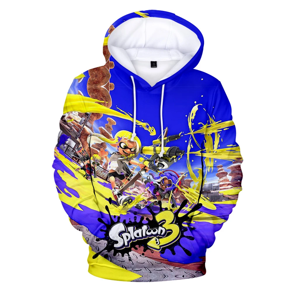 Splatoon 3 Game Unisex Long Sl - огляд і ціна Winter Clothing Game