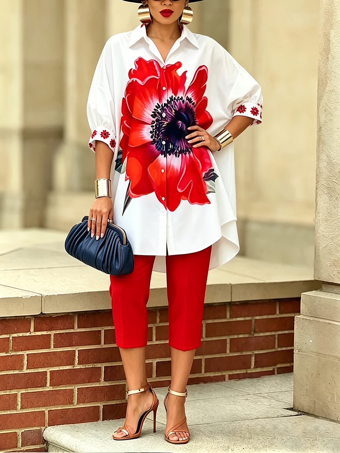 Vintage Women Floral Printed 2 - огляд і ціна Winter Clothing Sale