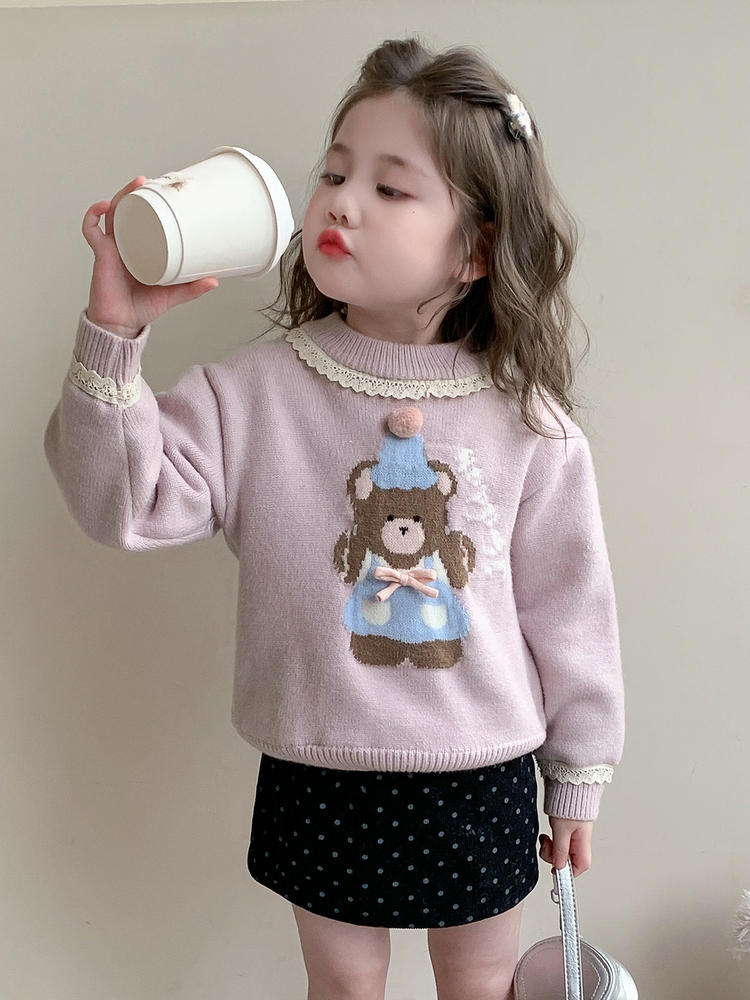 Sweet Style Bear Print Lace  G - огляд і ціна Winter Under Clothing