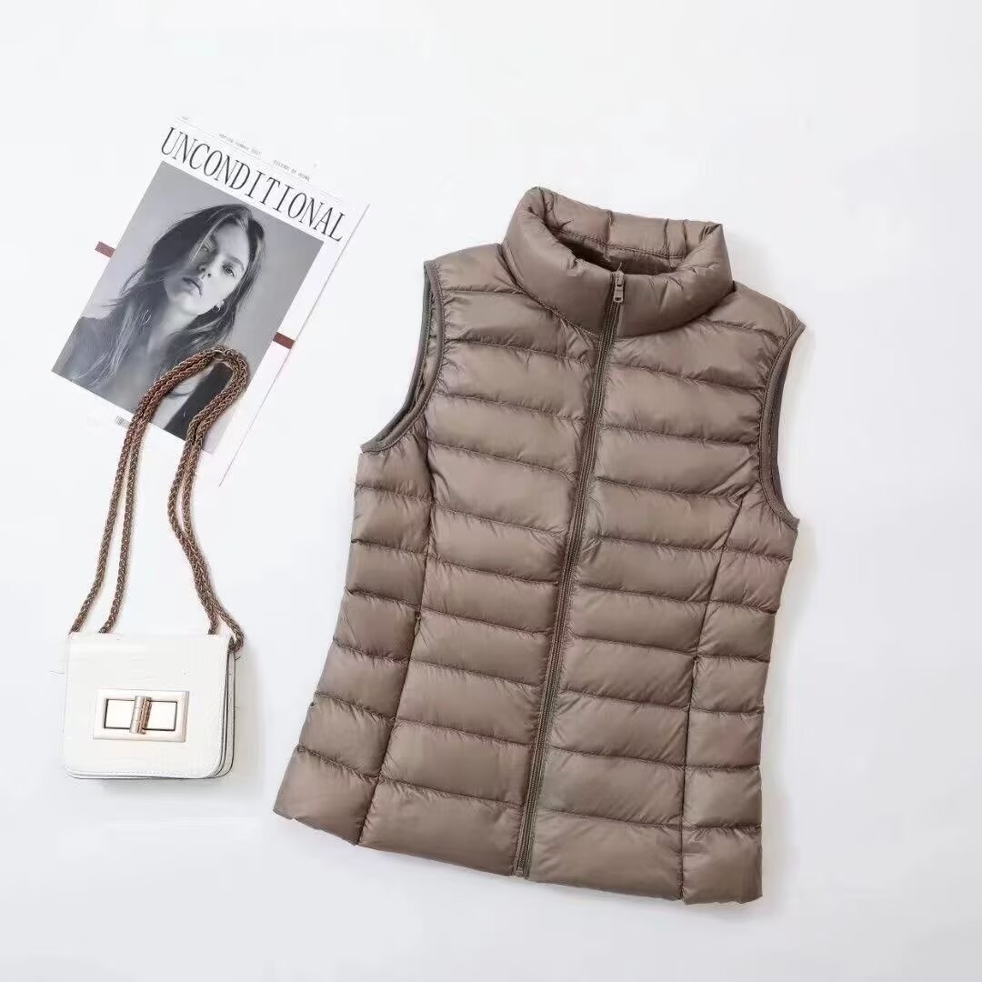 Women Sleeveless Vest Jackets  - огляд і ціна Down Vest Ultralight