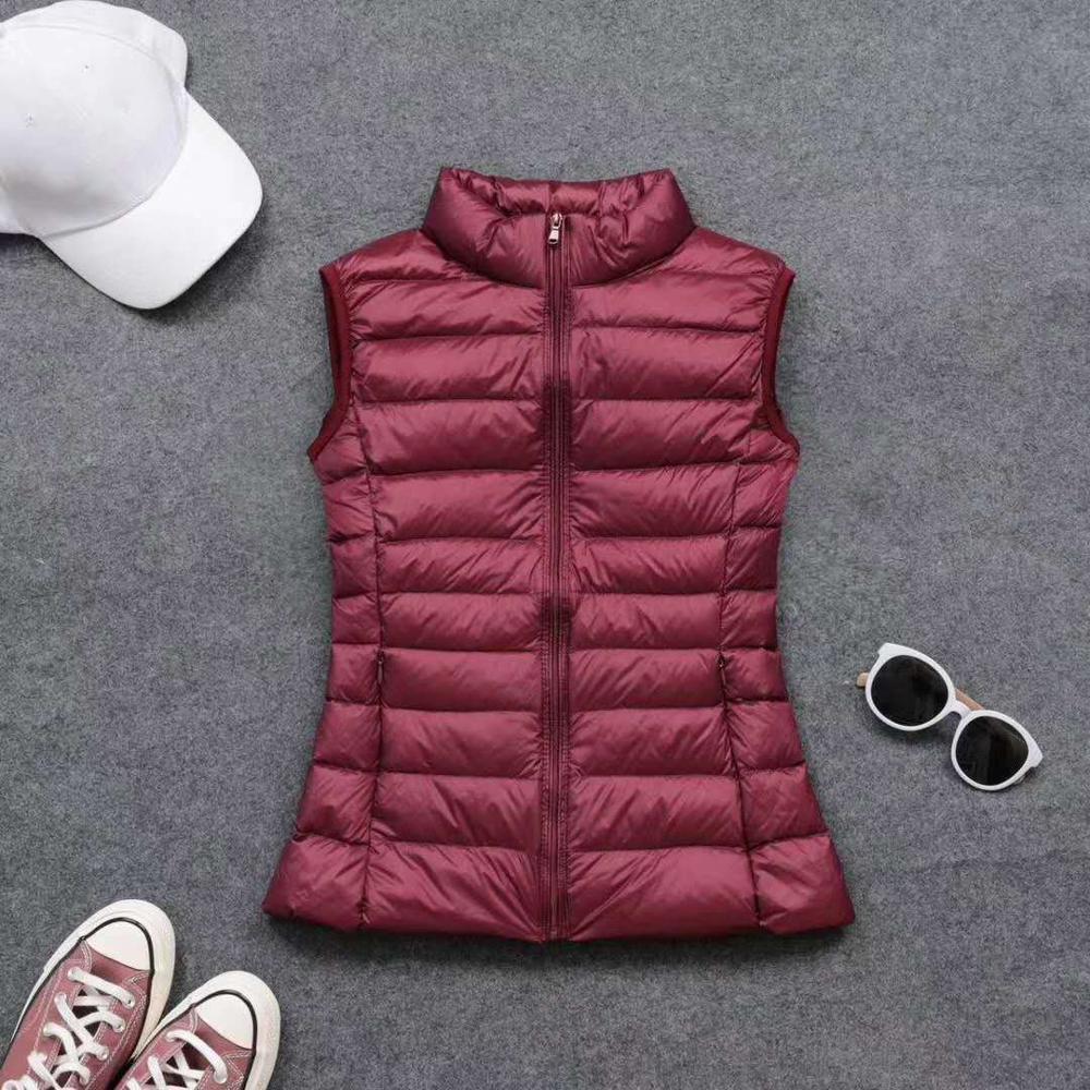 Spring autumn women 90% white  - огляд і ціна Down Vest Ultralight